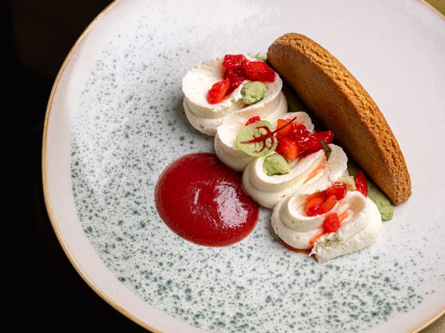 The Friendly Kitchen Tartelette chartreuse, estragon et fraises